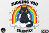 Judging You Silently: Funny Cat Clipart Bundle