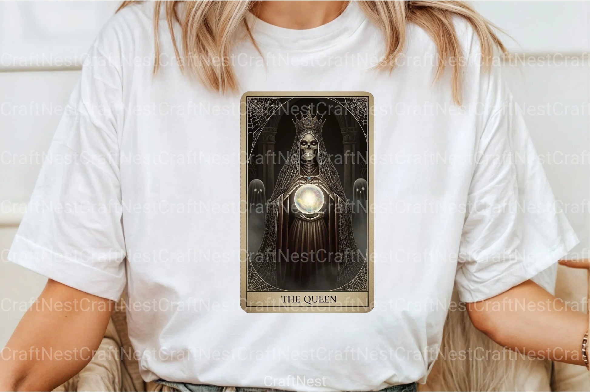 Queen Halloween Tarot Card Clipart Bundle - CraftNest - Digital Crafting and Art