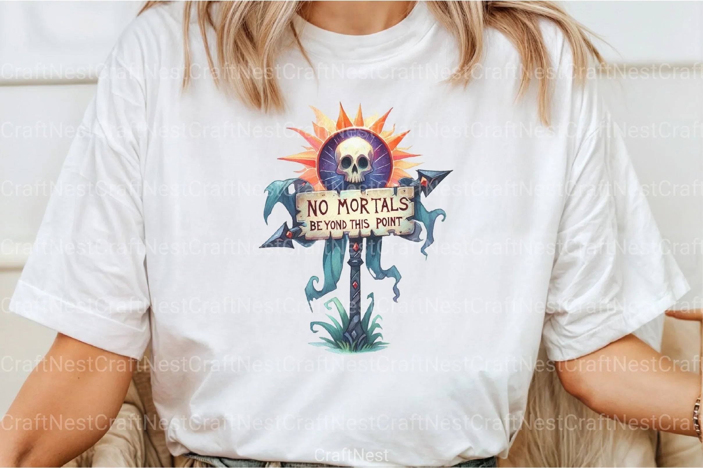 No Mortals Beyond This Point Clipart Bundle - CraftNest - Digital Crafting and Art