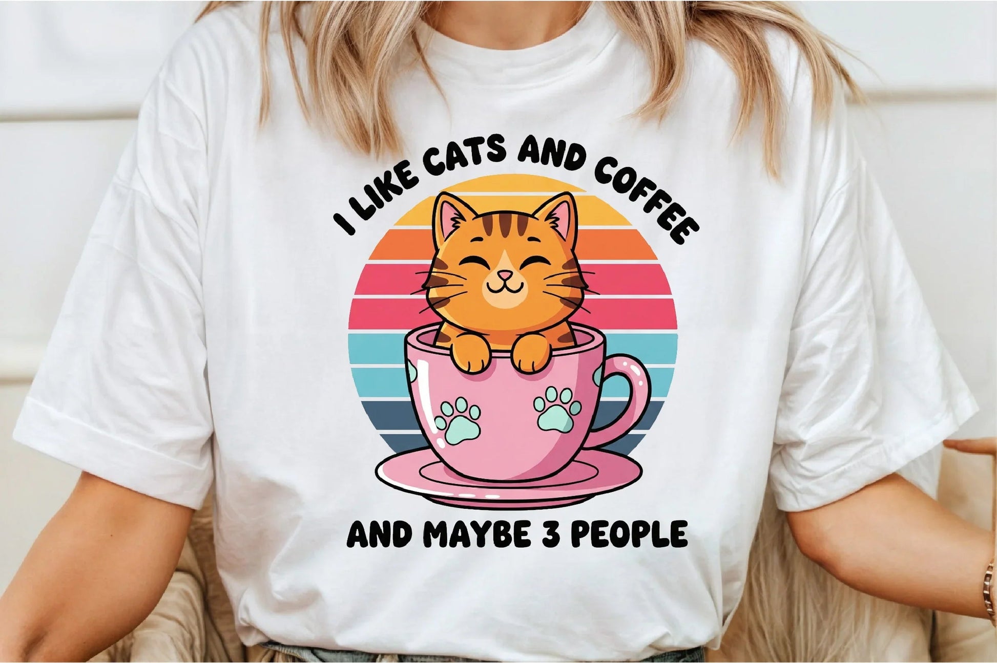 Funny Cats and Coffee Clipart Bundle - CraftNest - Digital Crafting and Art