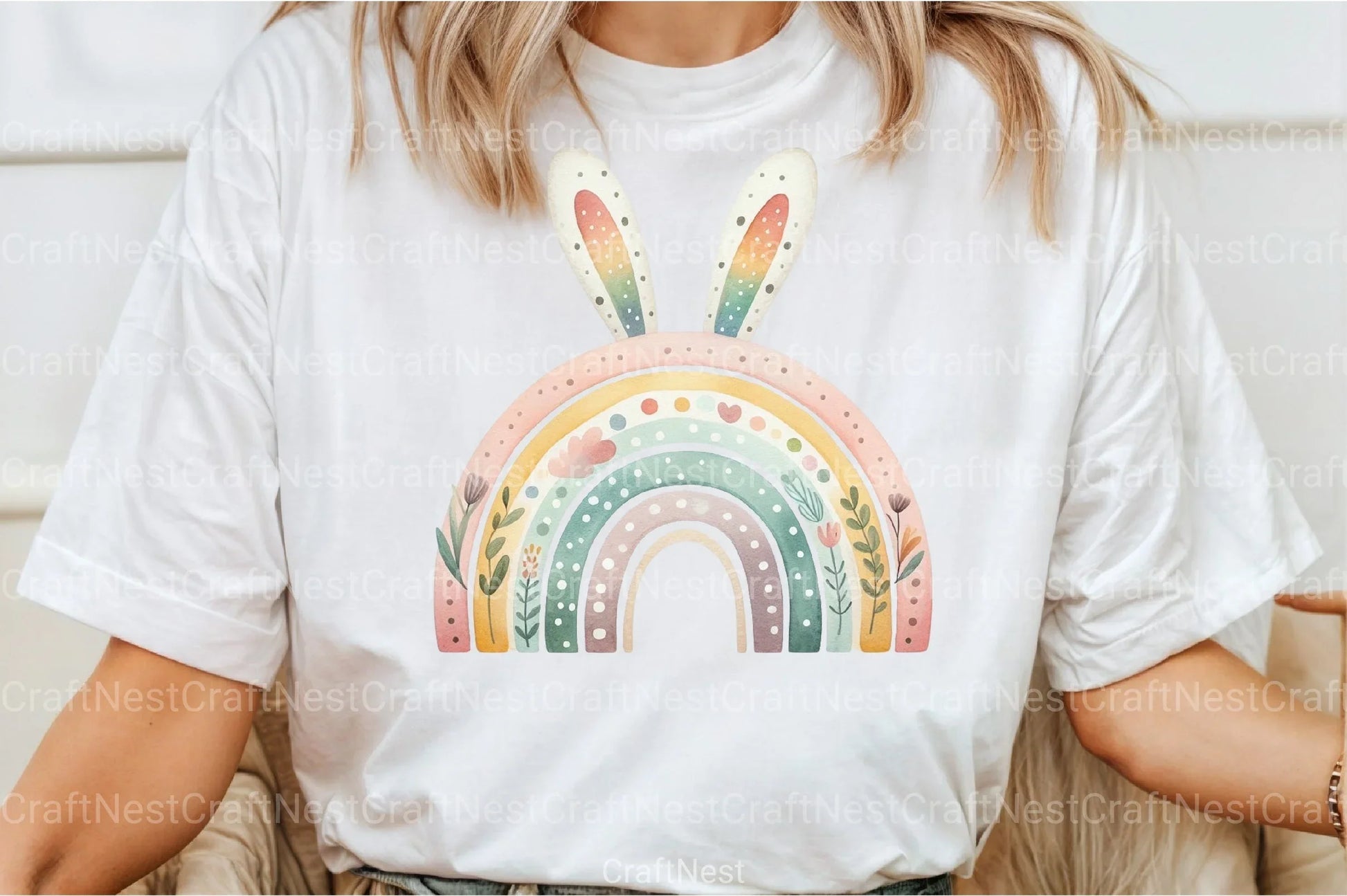 Boho Rainbow Clipart Bundle 26 - CraftNest - Digital Crafting and Art