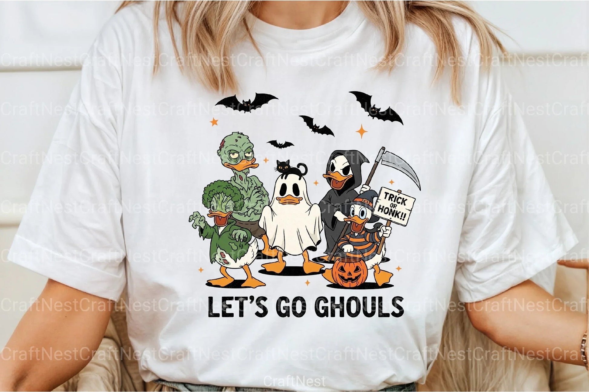 Let's Go Ghouls: Halloween Clipart Bundle - CraftNest - Digital Crafting and Art