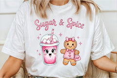 Sugar & Spice Christmas T-Shirt Clipart Bundle - CraftNest - Digital Crafting and Art