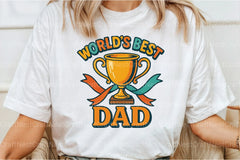 World's Best Dad Clipart Bundle - CraftNest - Digital Crafting and Art