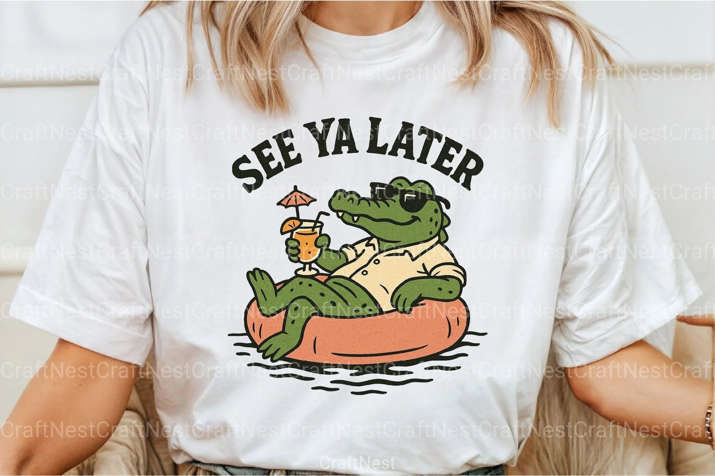 See Ya Later Alligator Clipart Bundle - CraftNest - Digital Crafting and Art