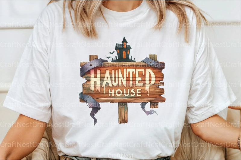 Haunted House Clipart Bundle - CraftNest - Digital Crafting and Art