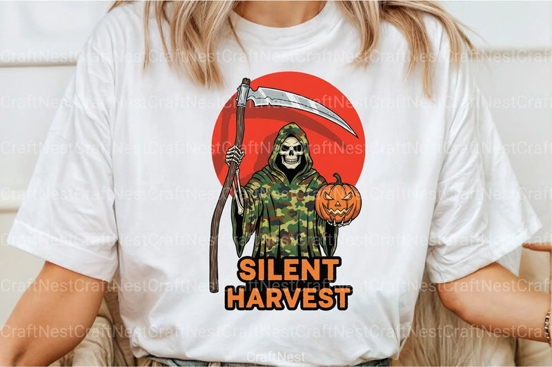 Camo Death Halloween Clipart Bundle - CraftNest - Digital Crafting and Art