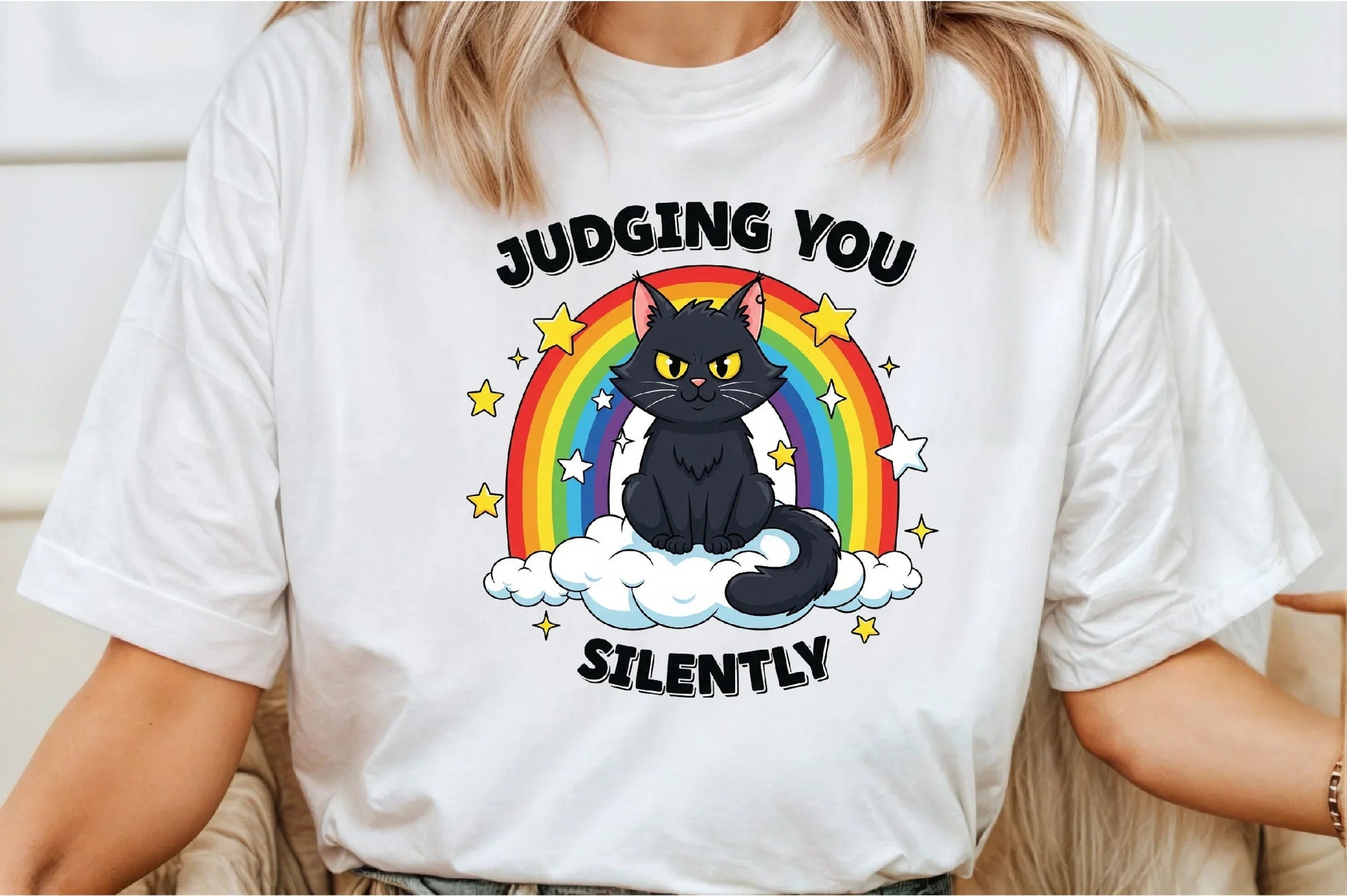 Judging You Silently: Funny Cat Clipart Bundle - CraftNest - Digital Crafting and Art