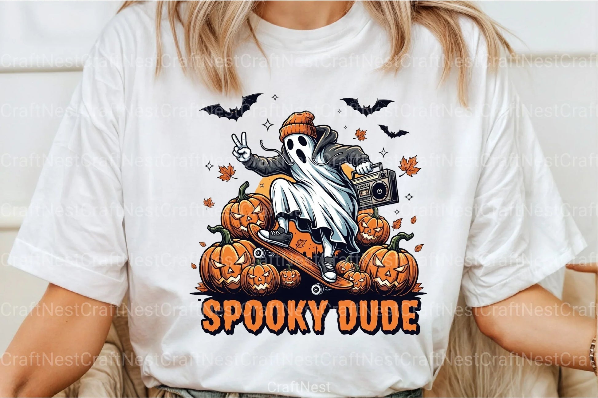 Retro Halloween Boy Clipart Bundle - CraftNest - Digital Crafting and Art