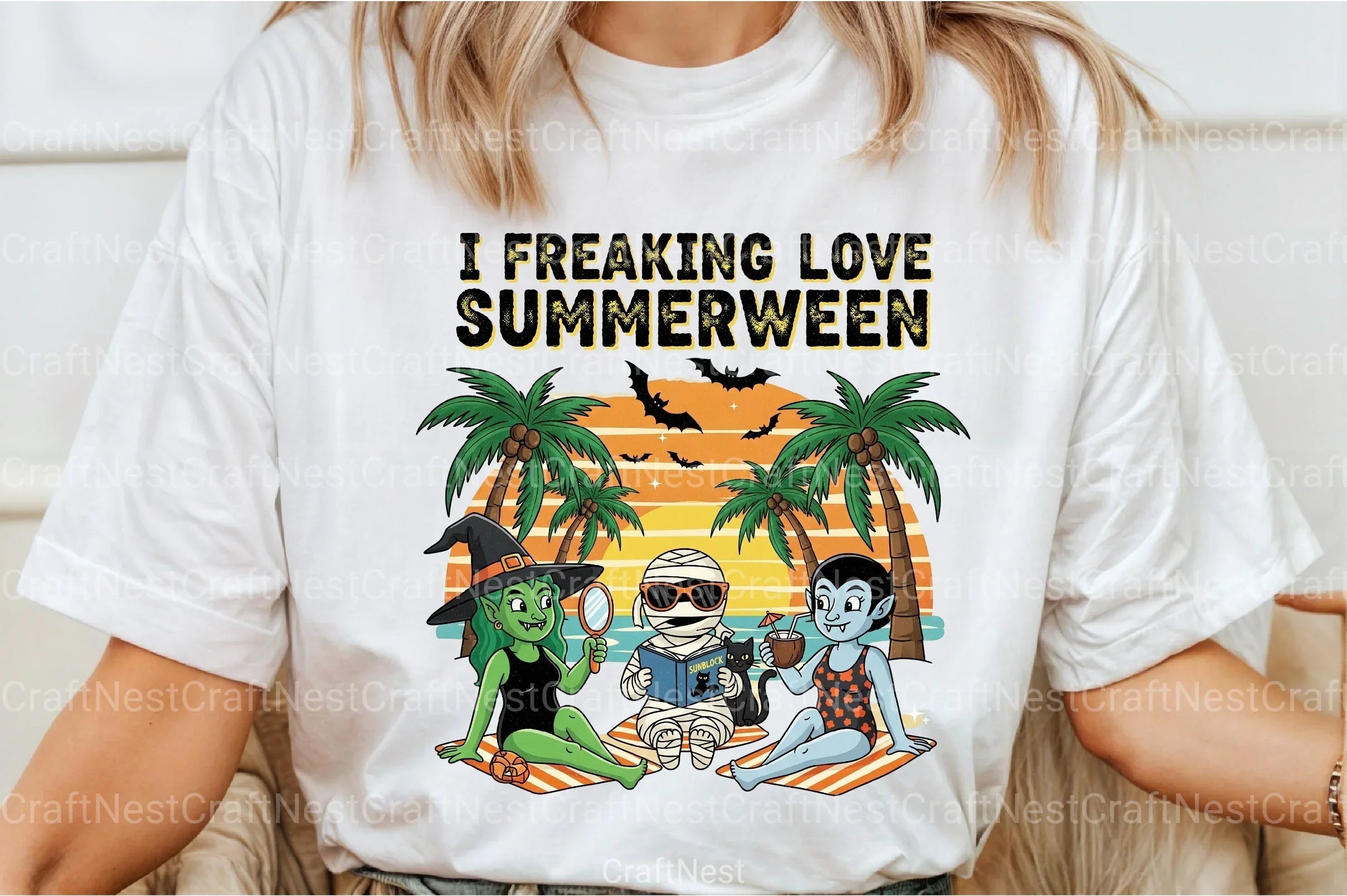 Freaking Love Summerween Clipart Bundle - CraftNest - Digital Crafting and Art