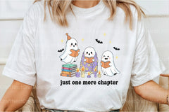 Just One More Chapter Ghost Clipart Bundle - CraftNest - Digital Crafting and Art