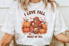 I Love Fall Most of All Clipart Bundle 99 - CraftNest - Digital Crafting and Art