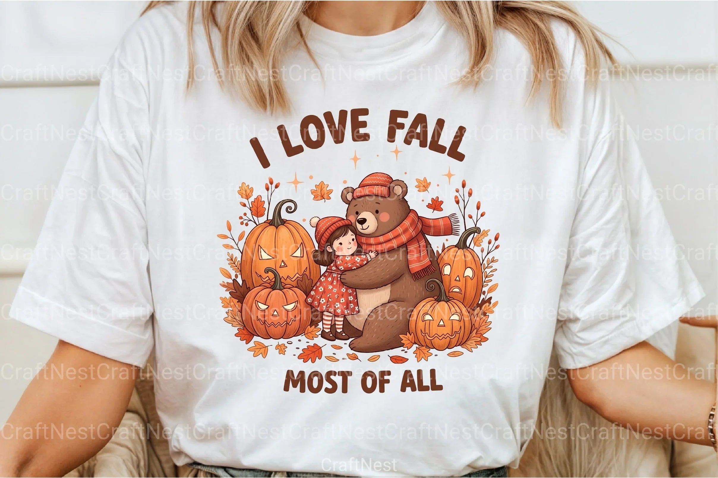 I Love Fall Most of All Clipart Bundle 99 - CraftNest - Digital Crafting and Art
