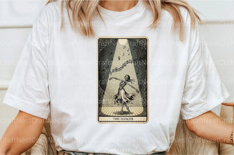 Dancer Halloween Tarot Card Clipart Bundle - CraftNest - Digital Crafting and Art
