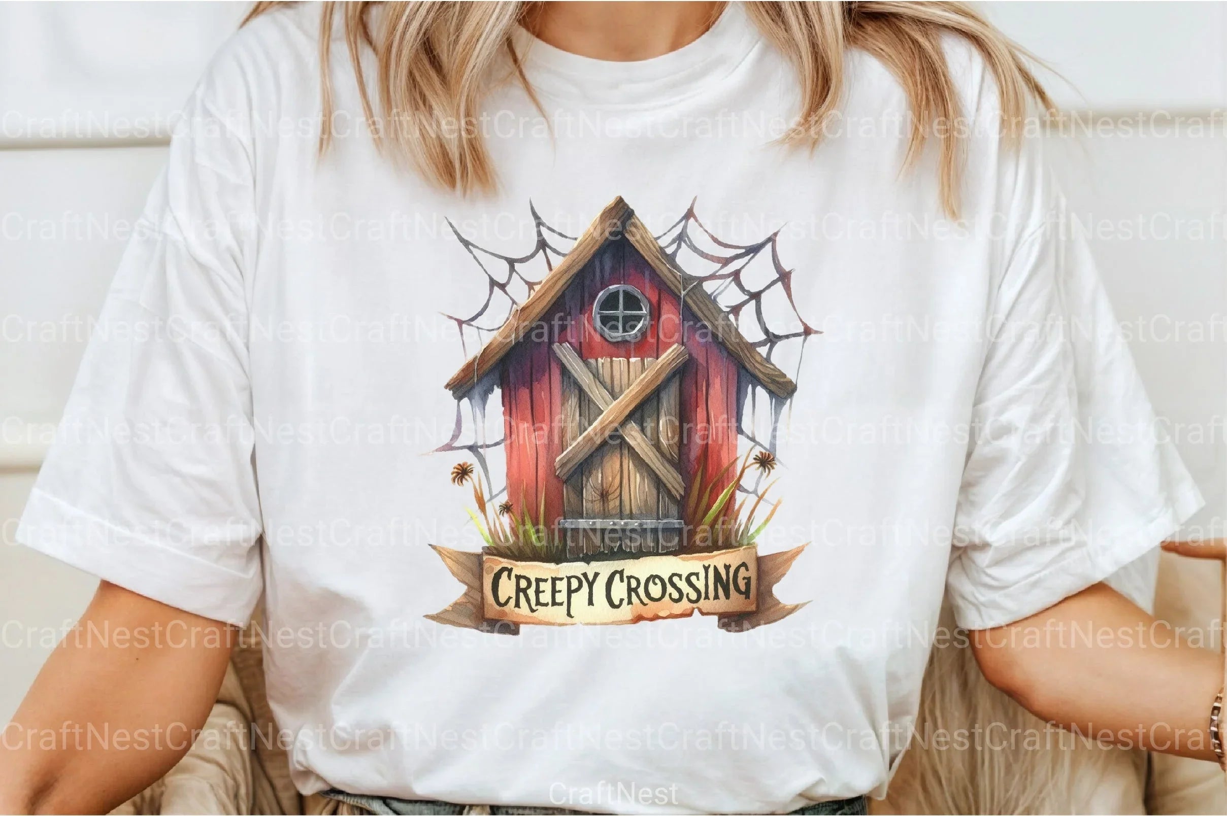 Creepy Crossing Clipart Bundle 3 - CraftNest - Digital Crafting and Art