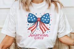 4th of July Hand-Drawn Coquette Bow Clipart Bundle - CraftNest - Digital Crafting and Art