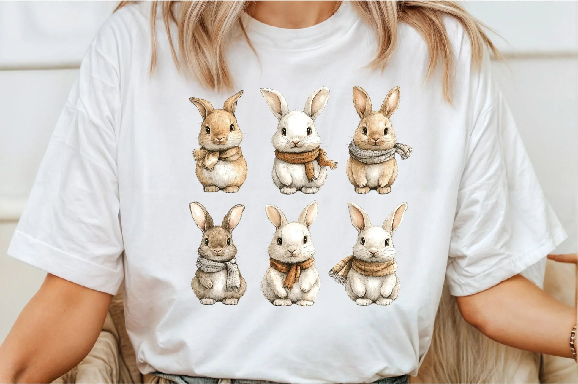 Cartoon Rabbit Clipart Bundle - CraftNest - Digital Crafting and Art