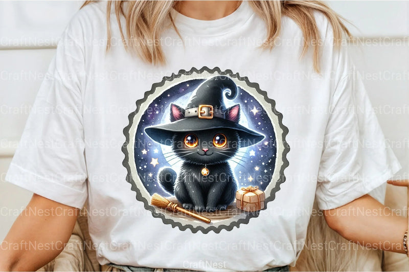 Halloween Stamp Clipart Bundle 5 - CraftNest - Digital Crafting and Art