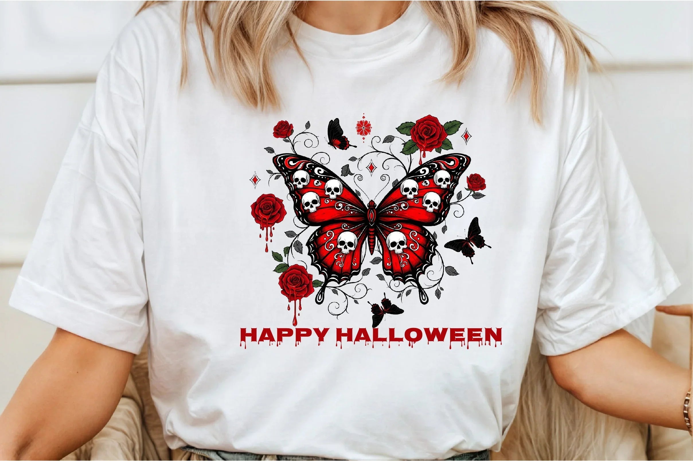 Flower Halloween Butterfly Clipart Bundle - CraftNest - Digital Crafting and Art