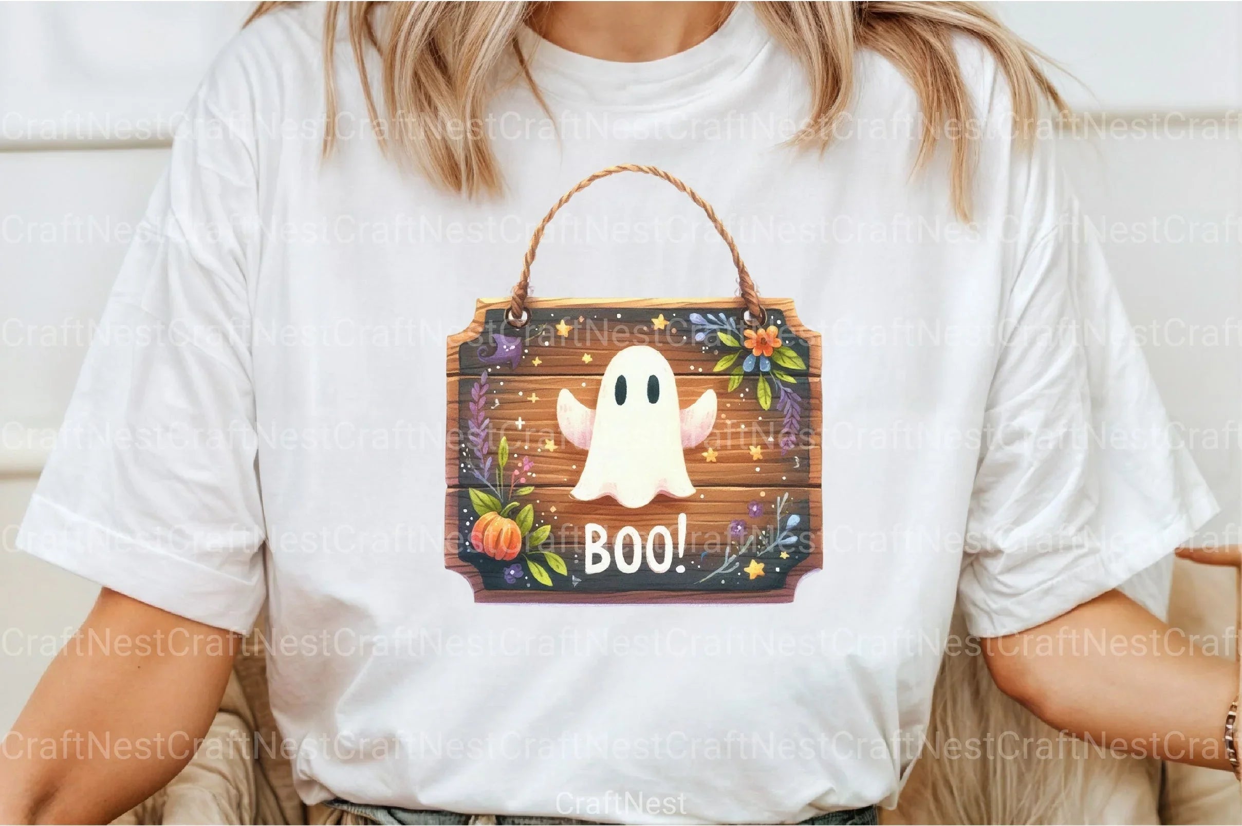 Boo Clipart Bundle: Spooky Graphics Collection - CraftNest - Digital Crafting and Art