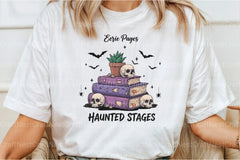 Bookish Halloween Funny Skull Clipart Bundle - CraftNest - Digital Crafting and Art