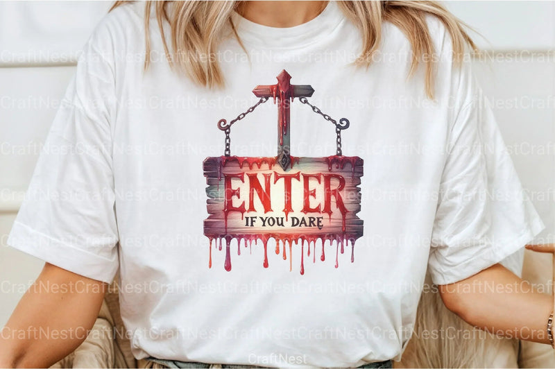 Enter If You Dare Clipart Bundle - CraftNest - Digital Crafting and Art