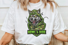 Camo Werewolf Halloween Clipart Bundle - CraftNest - Digital Crafting and Art