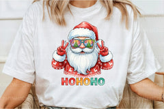 Hohoho Santa Christmas Clipart Bundle - CraftNest - Digital Crafting and Art
