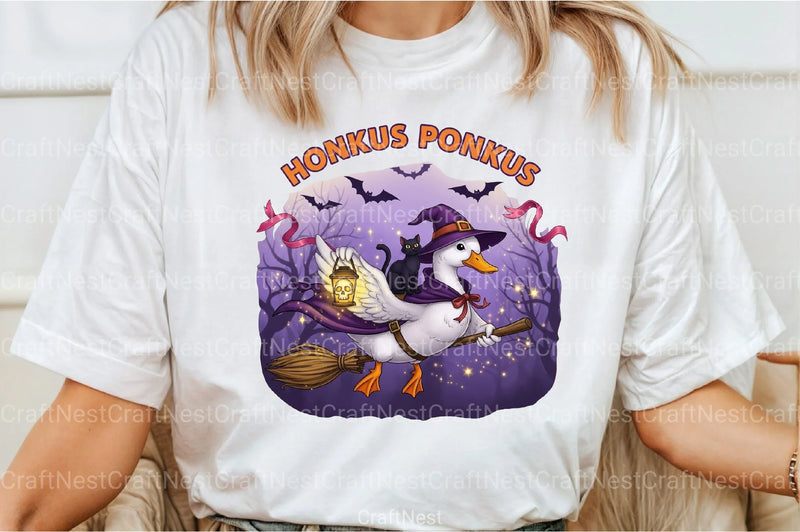 Halloween Silly Goose Clipart Bundle - CraftNest - Digital Crafting and Art