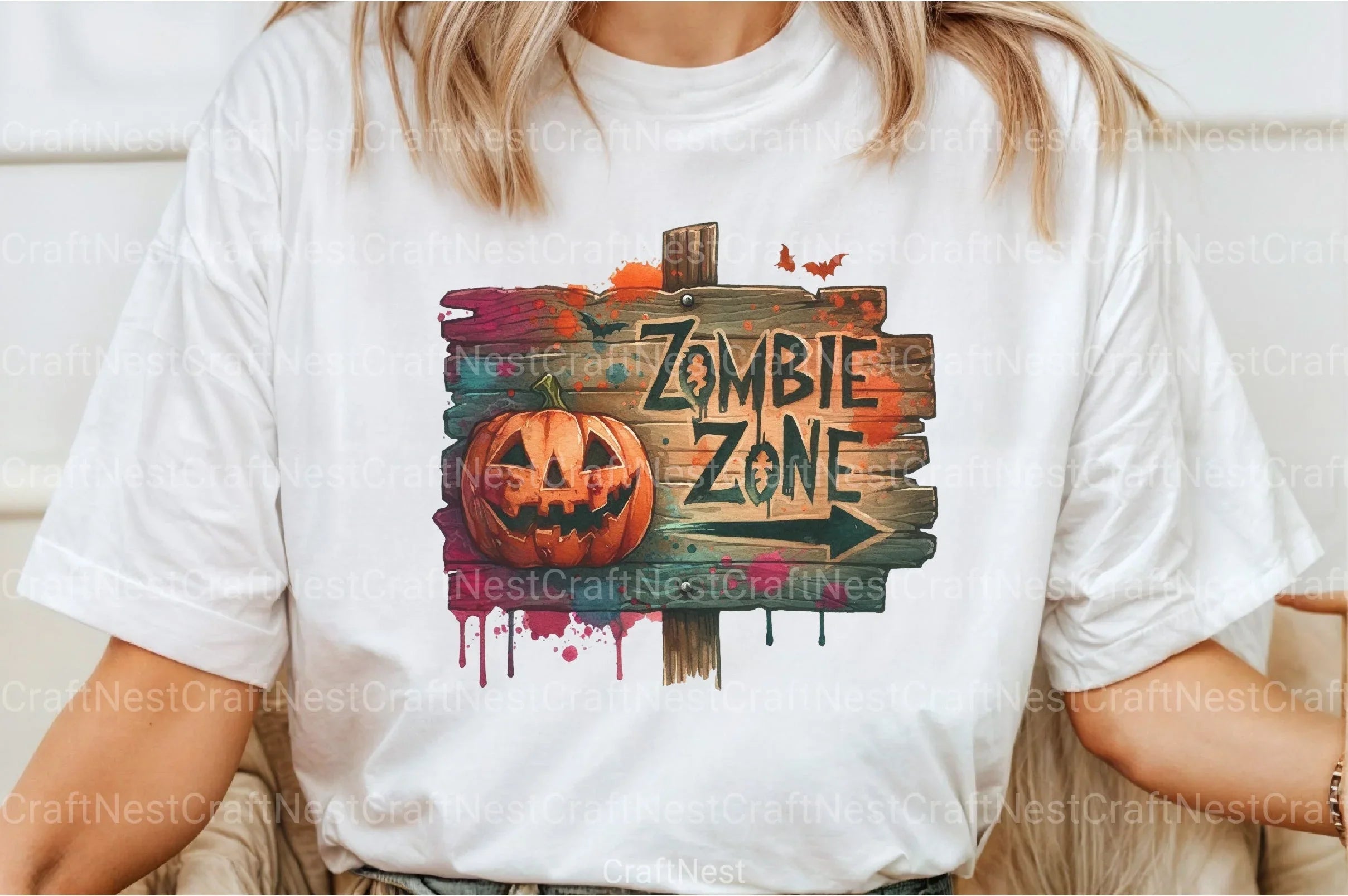 Zombie Zone Clipart Bundle - CraftNest - Digital Crafting and Art