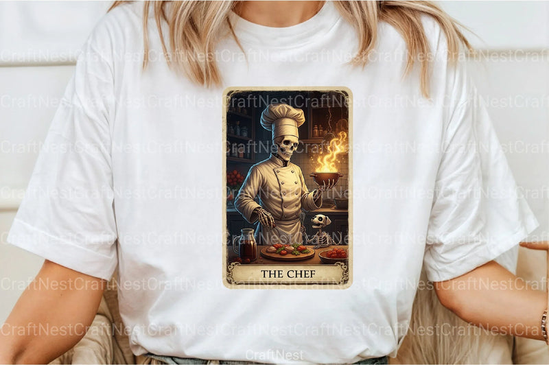 Chef Halloween Tarot Card Clipart Bundle - CraftNest - Digital Crafting and Art