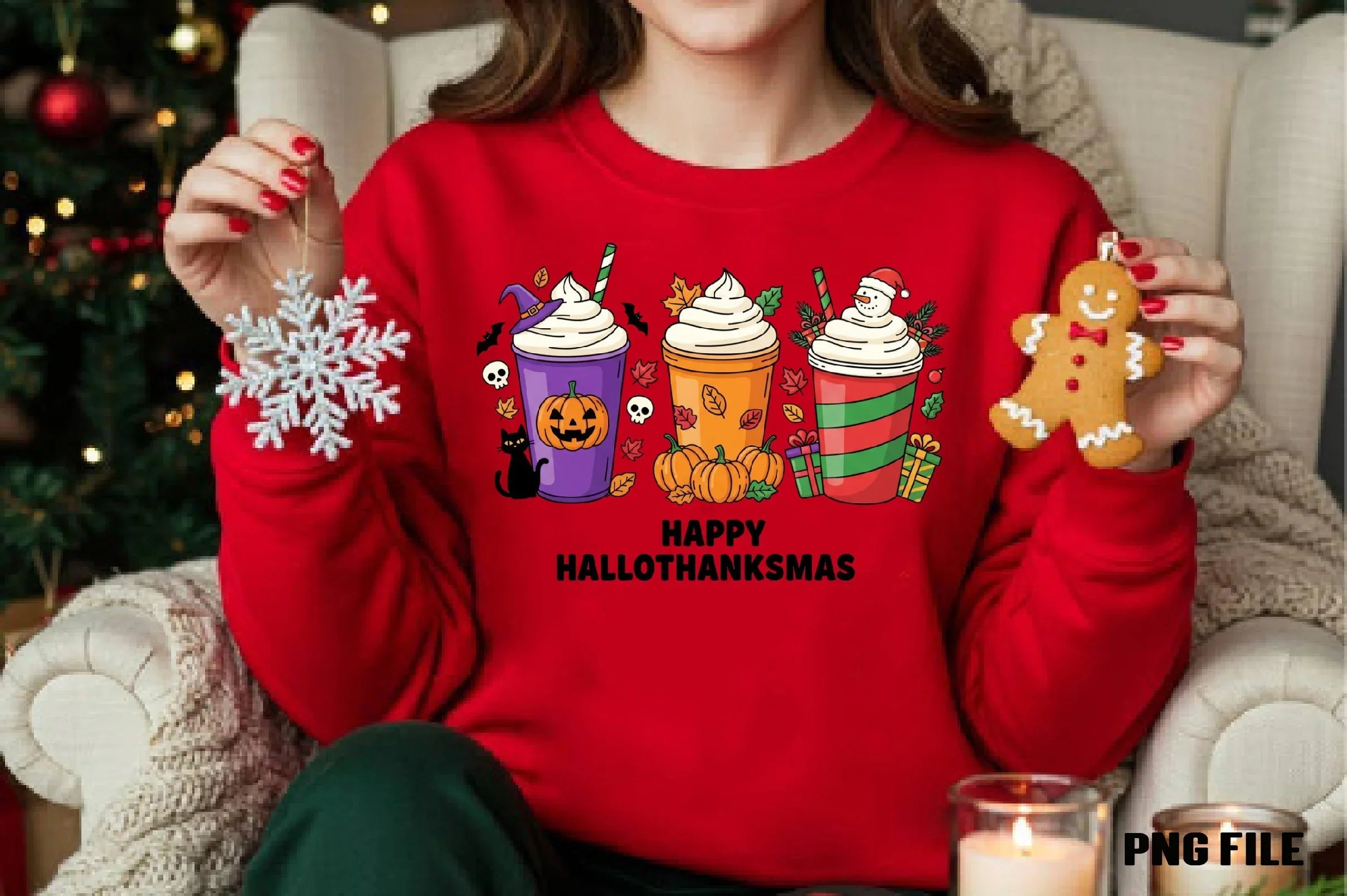 Happy Hallothanksmas Clipart Bundle - CraftNest - Digital Crafting and Art