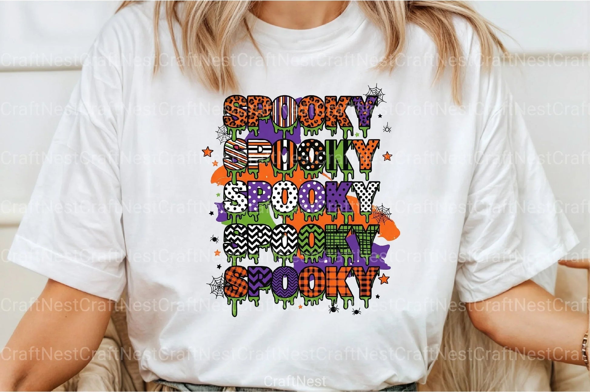 Preppy Halloween Spooky Clipart Bundle - CraftNest - Digital Crafting and Art