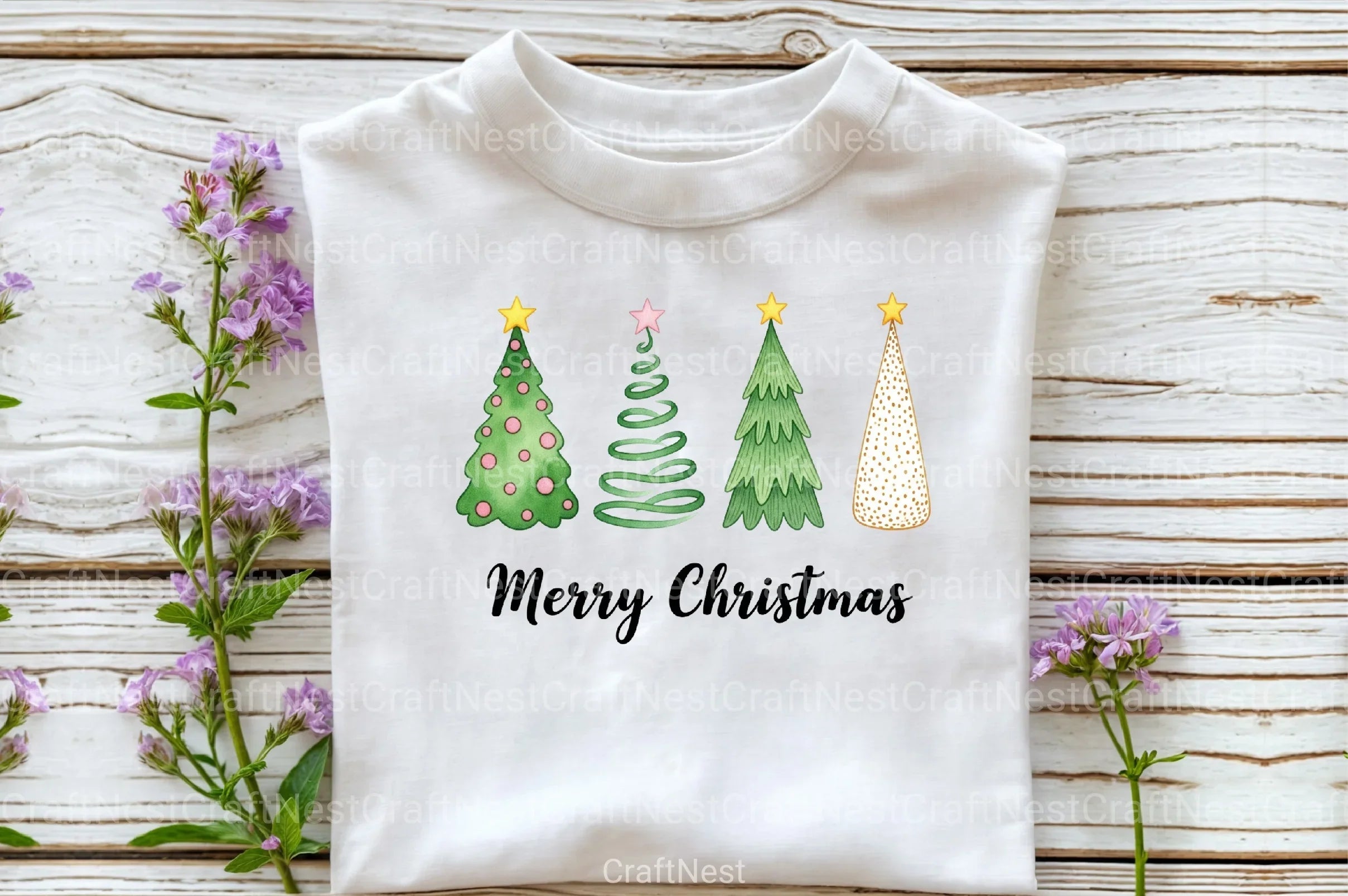 Merry Christmas Clipart Bundle 99 - CraftNest - Digital Crafting and Art
