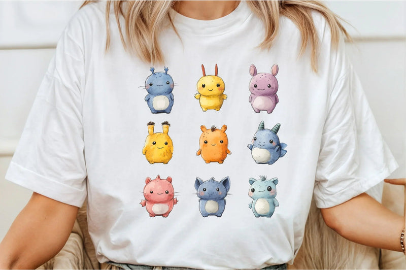 Kawaii Animal Clipart Bundle - CraftNest - Digital Crafting and Art