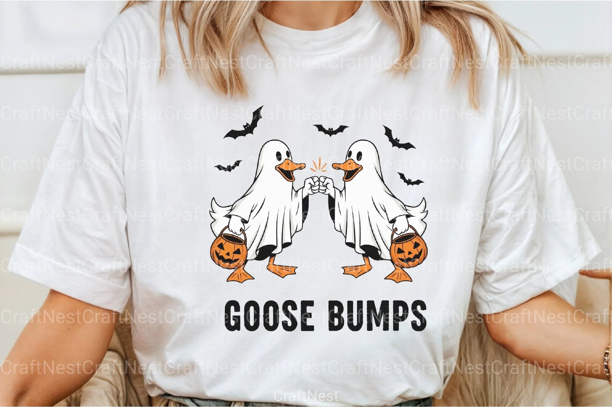 Funny Halloween Ghost Goosebumps Clipart Bundle 2 - CraftNest - Digital Crafting and Art