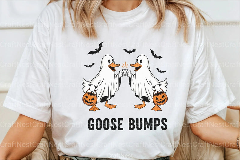 Funny Halloween Ghost Goosebumps Clipart Bundle 2 - CraftNest - Digital Crafting and Art