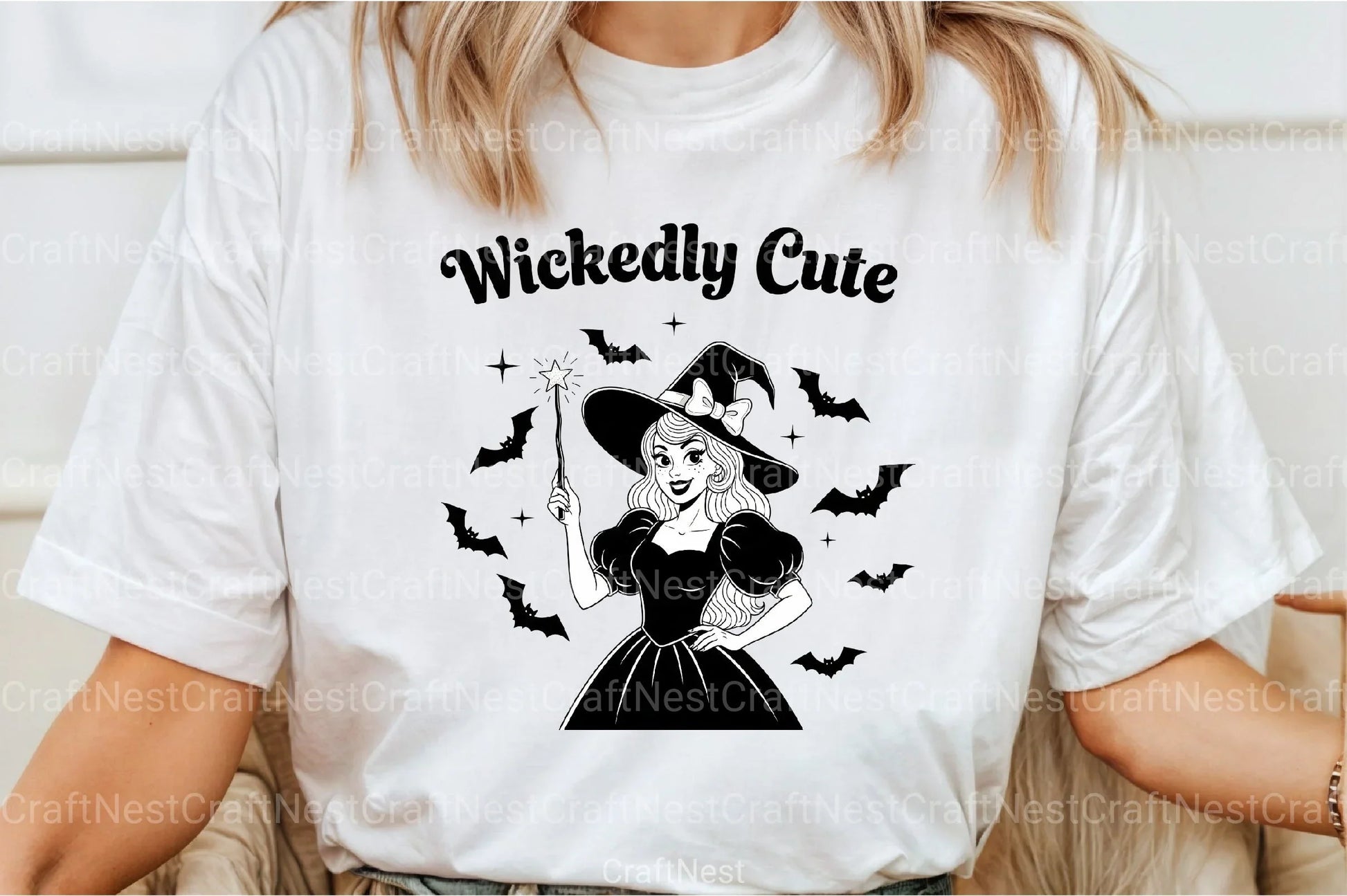 Vintage Halloween Witch Clipart Bundle - Wickedly Cute Designs - CraftNest - Digital Crafting and Art