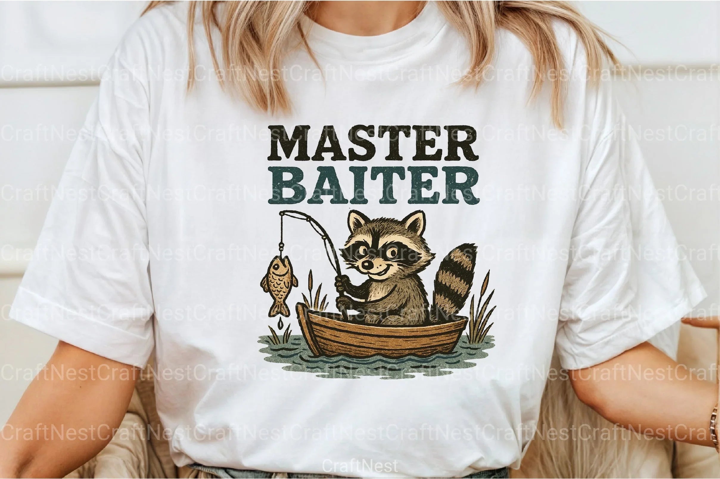 Master Baiter Funny Fishing Clipart Bundle - CraftNest - Digital Crafting and Art