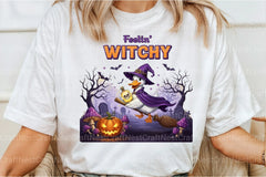 Halloween Witch Goose Clipart Bundle - Feelin' Witchy - CraftNest - Digital Crafting and Art