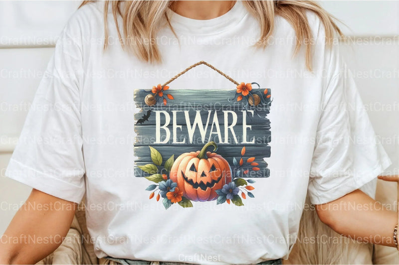 Beware Clipart Bundle - CraftNest - Digital Crafting and Art