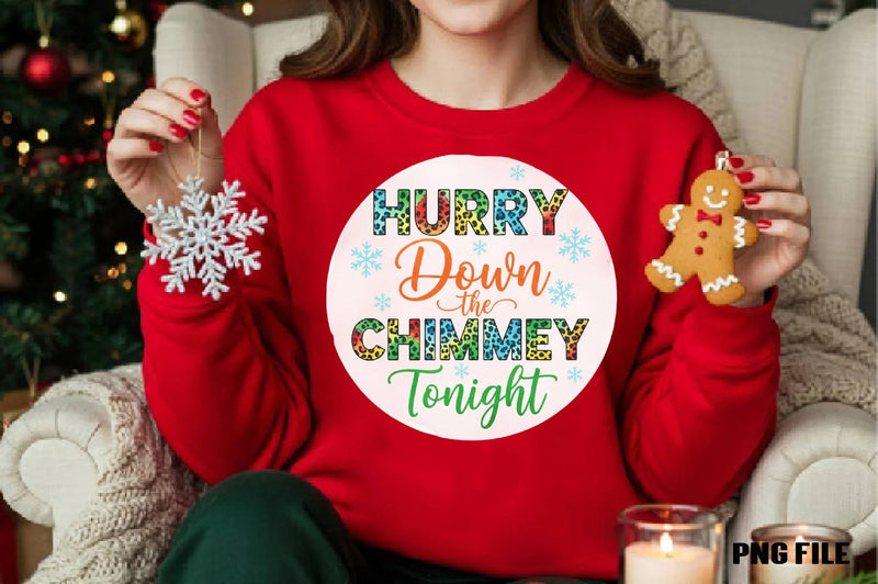 Hurry Down The Chimney Tonight Clipart Bundle - CraftNest - Digital Crafting and Art