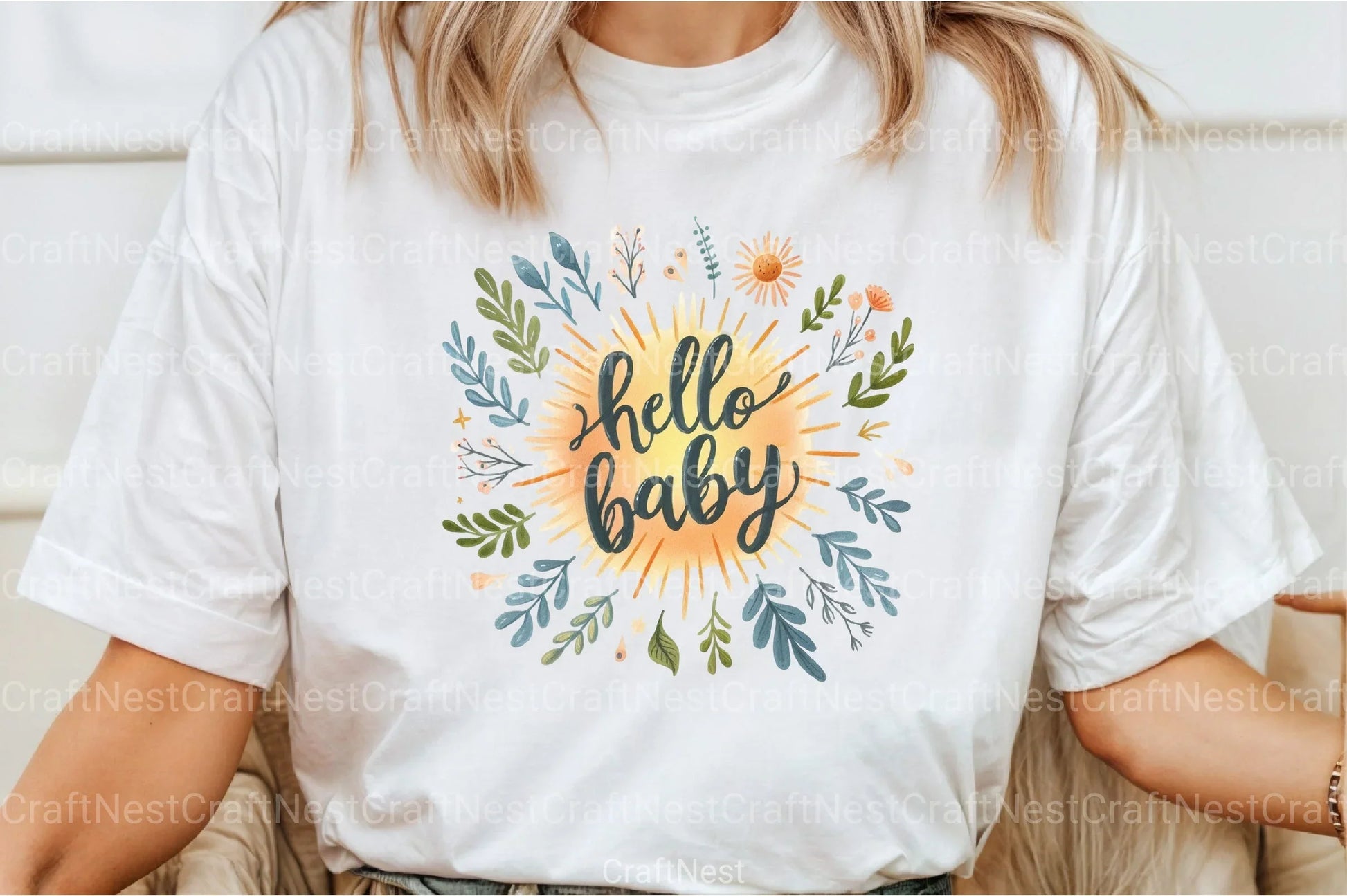 Hallo Baby Clipart Bundle - CraftNest - Digital Crafting and Art