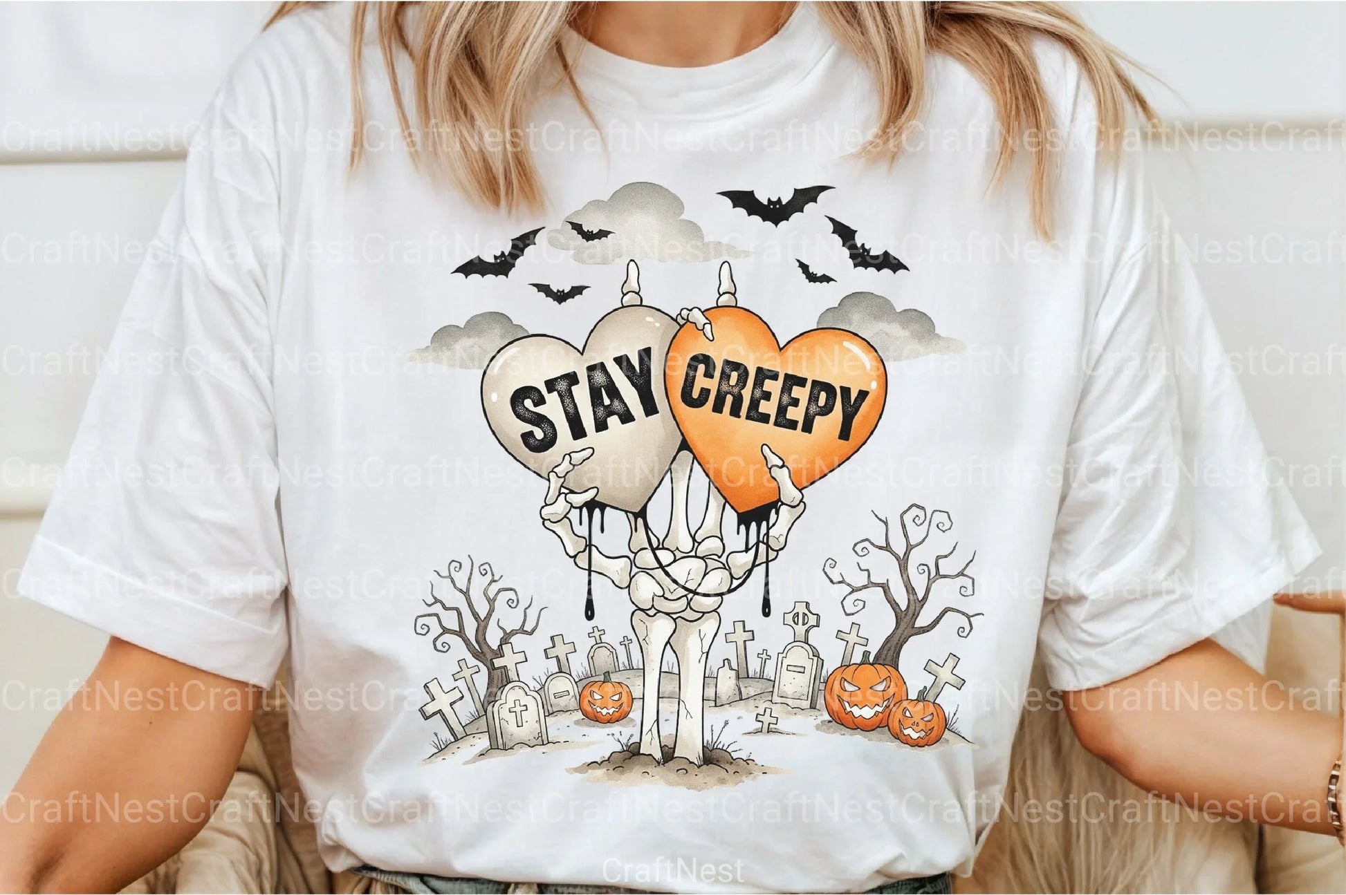Stay Creepy Halloween Clipart Bundle - CraftNest - Digital Crafting and Art