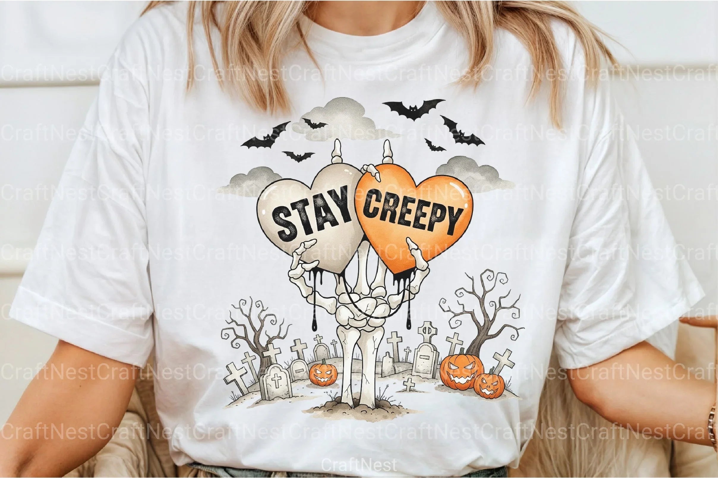 Stay Creepy Halloween Clipart Bundle - CraftNest - Digital Crafting and Art