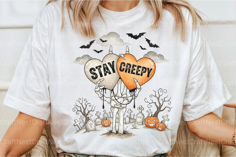 Stay Creepy Halloween Clipart Bundle - CraftNest - Digital Crafting and Art