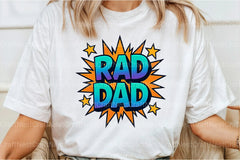 Rad Dad Comic Style Clipart Bundle - CraftNest - Digital Crafting and Art