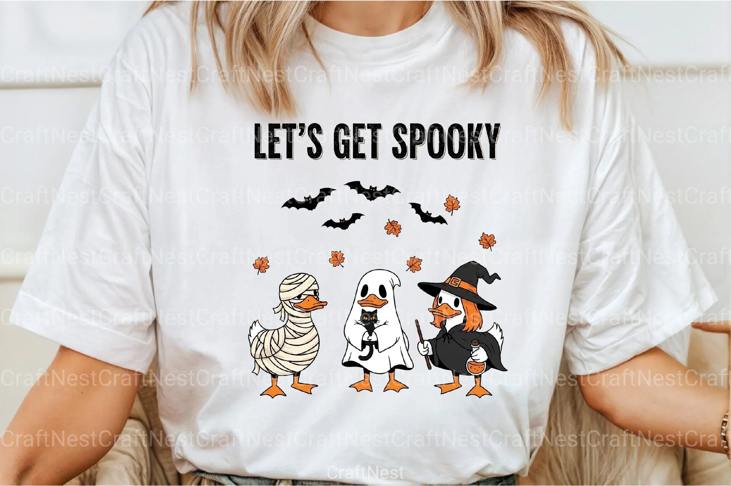 Spooky Halloween Goose Clipart Bundle 99 - CraftNest - Digital Crafting and Art
