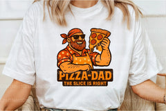 Funny Pizza Dad Father's Day Clipart Bundle - CraftNest - Digital Crafting and Art