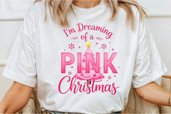 Dreaming of a Pink Christmas Clipart Bundle - CraftNest - Digital Crafting and Art